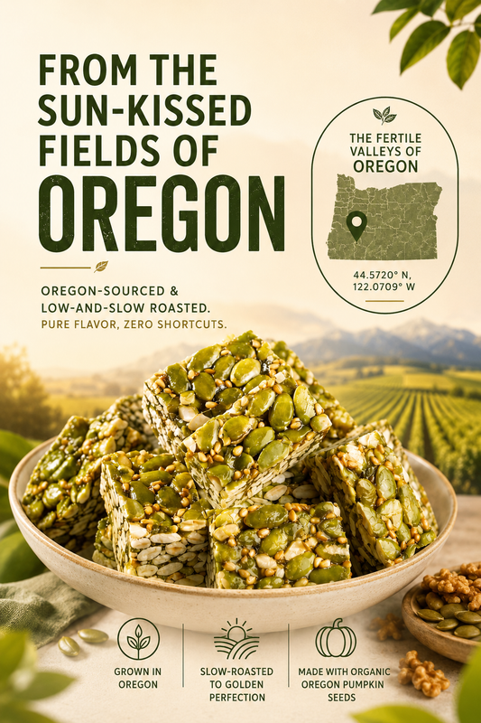 🌱Pumpkin seed brittle-100% Oregon-Grown Superfood-Sherry
